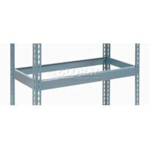 Global Equipment Additional Shelf Level Boltless 48"W x 18"D - Gray 717561